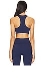 view 3 of 4 Laurel Longline Bra in Indigo
