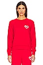 view 1 of 4 Love The Forever Crew in Ruby Red