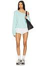 view 4 of 4 Bella Sweatshirt in Baja Blue