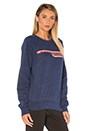view 2 of 4 SG Retro Stripes Sweatshirt in Vintage Navy