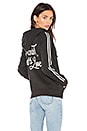 view 1 of 5 SWEAT À CAPUCHE À GLISSIÈRE WANDER WITH LOVE DHARMA in Vintage Black