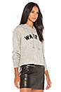 view 2 of 4 SWEAT À CAPUCHE CROPPED WARRIOR ARCH in Heather Grey