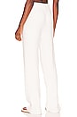 view 3 of 4 Cozy Cropped Rib Pant in Cream