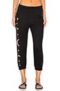 view 1 of 3 Moon Arrow Harem Sweatpant in Vintage Black