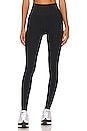 view 1 of 4 БЕСШОВНЫЕ ЛЕГГИНСЫ С ШИРОКОЙ РЕЗИНКОЙ AMARA in Black
