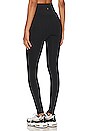 view 3 of 4 БЕСШОВНЫЕ ЛЕГГИНСЫ С ШИРОКОЙ РЕЗИНКОЙ AMARA in Black