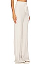 view 2 of 4 Wide Leg Chenille Pant in White Sand