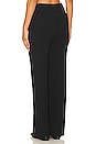 view 3 of 4 Wide Leg Chenille Pant in Black