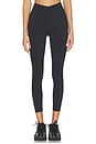 view 1 of 6 Wrap Front Dream Tech Eco Legging in Black
