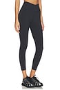 view 2 of 6 Wrap Front Dream Tech Eco Legging in Black