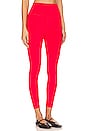 view 2 of 4 Ada High Waisted 7/8 Legging in Ruby Red