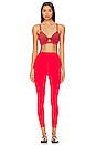 view 4 of 4 Ada High Waisted 7/8 Legging in Ruby Red