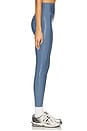 view 3 of 6 Lotus High Gloss 7/8 Legging in Blue Jean