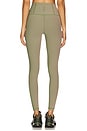 view 4 of 6 Lotus 2-Tone 7/8 Legging in Dark Palm