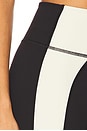view 6 of 6 Skye 7/8 High Waist Legging in Black & Canvas