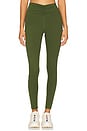 view 1 of 6 Selene 7/8 High Waist Legging in Mojave Green