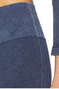 view 6 of 6 Sun Bleached Love 7/8 Legging in Indigo