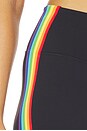 view 6 of 7 Infinity 7/8 Legging in Black & Rainbow