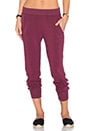 view 1 of 4 PANTALON SWEAT LAGUNA in Currant