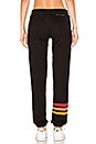view 3 of 5 Aloha Love Bliss Sweatpants in Vintage Black