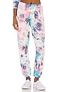 view 1 of 4 Perfect Sweatpant in Kaleidoscope Tie Dye