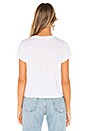 view 3 of 4 Good Vibes Active Crop Tee in White
