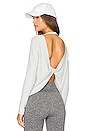 view 1 of 4 Ballet Long Sleeve Top in Heather Ash