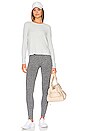 view 4 of 4 Ballet Long Sleeve Top in Heather Ash