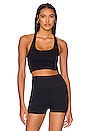 view 1 of 4 Athena Crop Tank in Black