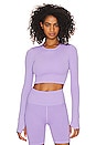view 1 of 4 Serene Twist Back Top in Cool Violet