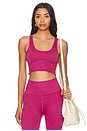 view 1 of 4 Amor Crop Tank Top in Pink Haze