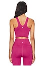 view 3 of 4 Amor Crop Tank Top in Pink Haze