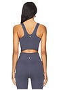 view 3 of 4 Amor Crop Tank Top in Shadow