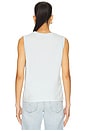 view 3 of 4 Be Kind Bowery Tank Top in Crystal Blue