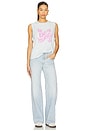 view 4 of 4 Be Kind Bowery Tank Top in Crystal Blue