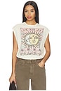 view 1 of 4 TOP SIN MANGAS POWER OF SUN SHORE in Vintage White