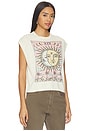 view 2 of 4 TOP SIN MANGAS POWER OF SUN SHORE in Vintage White