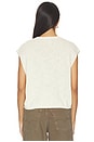 view 3 of 4 TOP SIN MANGAS POWER OF SUN SHORE in Vintage White
