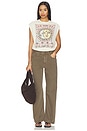 view 4 of 4 TOP SIN MANGAS POWER OF SUN SHORE in Vintage White
