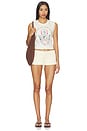 view 4 of 4 TOP SIN MANGAS SOUL GUIDE SPIRIT in Vintage White