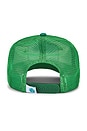 view 2 of 3 Cowboy Pro Shop Cap in White & Green