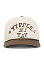 view 1 of 2 Yippee Ki Yay Hat in Cream & Brown