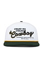 view 1 of 2 Coast To Cowboy Hat in White & Green
