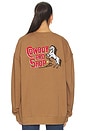 view 4 of 5 Cowboy Pro Shop Sweatshirt in Light Brown