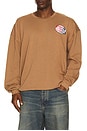 view 2 of 5 Cowboy Pro Shop Sweatshirt in Light Brown