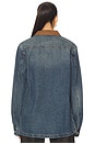 view 3 of 4 Rustler Chore Jacket in Blue Denim