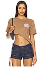 view 2 of 4 Cowboy Pro Shop Tee in Brown