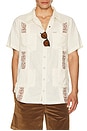 view 3 of 4 Cabellero Guayabera Shirt in Vintage White