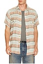 view 1 of 5 CHEMISE BOQUILLAS in Red & Green Sonoita Stripe