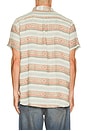 view 2 of 5 CHEMISE BOQUILLAS in Red & Green Sonoita Stripe